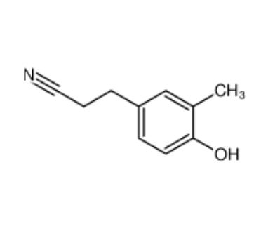 3-(4-hydroxy-3-methylphenyl)propanenitrile