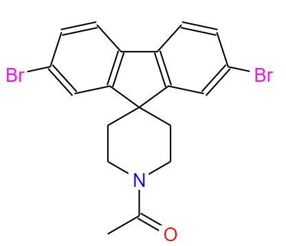 1-{2,7-dibromospiro[fluorene-9,4'-piperidine]-1'-yl}ethan-1-one
