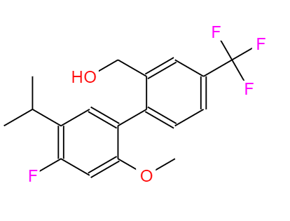 4'-FLUORO-2'-METHOXY-5'-ISOPROPYL-4-TRIFLUOROMETHYL-1,1'-BIPHENYL-2-METHANOL