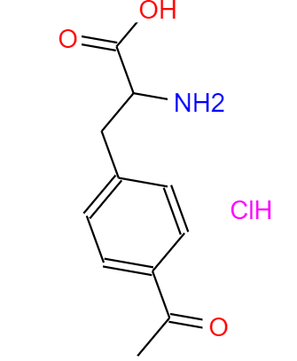 3-(4-acetylphenyl)-2-aminopropanoic acid hydrochloride