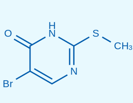 5-溴-2-(甲硫基)-4(1氢)-嘧啶酮