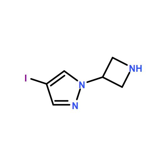 1-(azetidin-3-yl)-4-iodo-1H-pyrazole