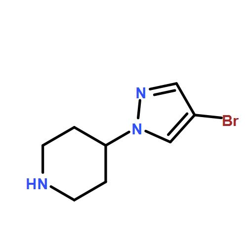 4-(4-bromo-1H-pyrazol-1-yl)piperidine