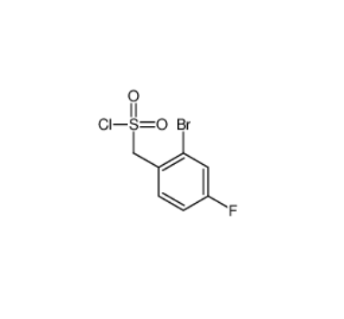 (2-Bromo-4-fluorophenyl)methanesulfonyl chloride