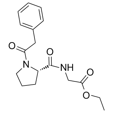 N-(1-(苯基乙酰基)-L-脯氨酰)甘氨酸乙酯