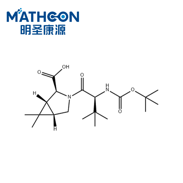 (1R,2S,5S)-3-[(2S)-2-[[(1,1-Dimethylethoxy)carbonyl]amino]-3,3-dimethyl-1-oxobutyl]-6,6-dimethyl-3-azabicyclo[3.1.0]hexane-2-carboxylic acid