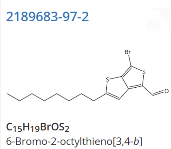 噻吩并[3,4-b]噻吩-4-甲醛，6-溴-2-辛基-