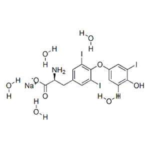 L-甲状腺素钠五水物