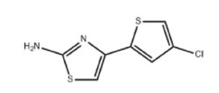 4-(4-氯-2-噻吩基)-2-噻唑胺