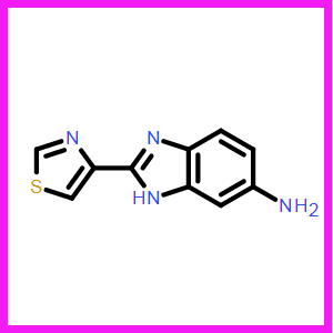 1H-Benzimidazol-6-amine,2-(4-thiazolyl)-