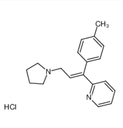 2-(1-(4-甲基苯基)-3-(1-吡咯烷基)-1-丙烯基)吡啶盐酸盐