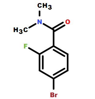 4-溴-2-氟-N,N-二甲基苯甲酰胺
