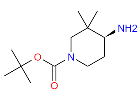 (S)-4-Amino-3,3-dimethyl-piperidine-1-carboxylic acid tert-butyl ester