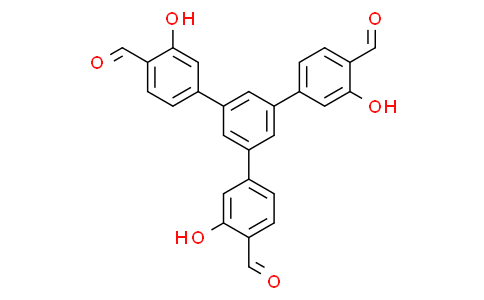 5'-(4-formyl-3-hydroxyphenyl)-3,3''-dihydroxy-[1,1':3',1''-terphenyl]-4,4''-dicarbaldehyde