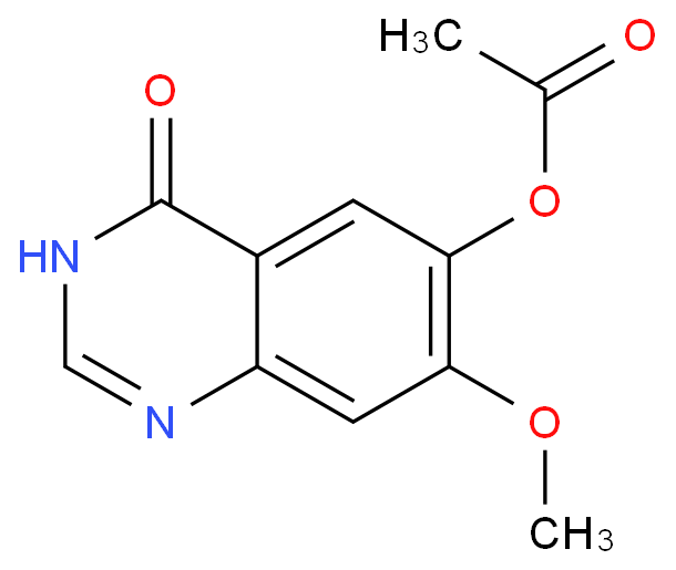 3,4-二氢-7-甲氧基-4-氧代喹唑啉-6-醇乙酸酯