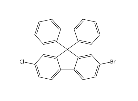2-溴-7-氯-9,9-螺二芴