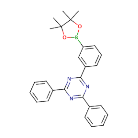 2,4-二苯基-6-[3-(4,4,5,5-四甲基-1,3,2-二氧杂环戊硼烷-2-基)苯基]-1,3,5-三嗪