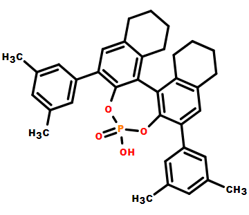 (S)-3,3'-双(9-蒽基)-5,5',6,6',7,7',8,8'-八氢-1,1'-联萘酚磷酸酯