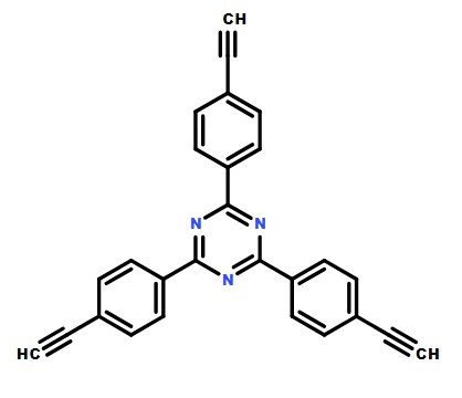 2,4,6-三(4-乙炔基苯基)-1,3,5-三嗪；425629-22-7