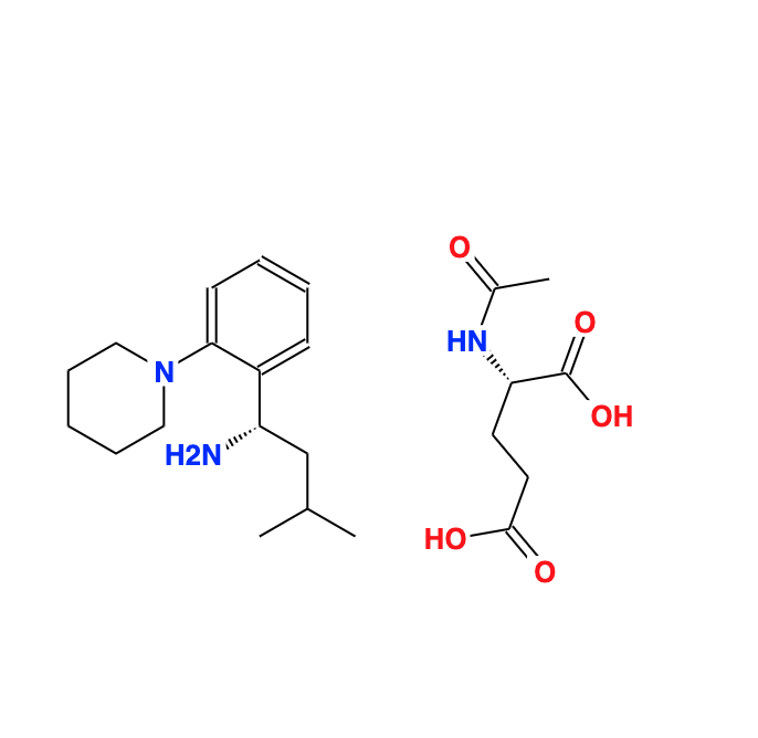 瑞格胺谷氨酸盐