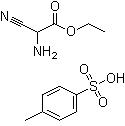 CAS 登录号：37842-58-3, 氨基氰基乙酸乙酯对甲苯磺酸盐