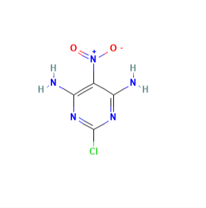 2-氯-5-硝基嘧啶-4,6-二胺