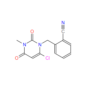 2-[(6-氯-3,4-二氢-3-甲基-2,4-二氧代-1(2H)-嘧啶)甲基]苯甲腈