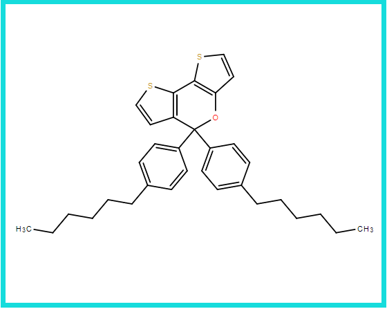 5H-二噻吩并[3,2-b:2',3'-d]吡喃，5,5-双(4-己基苯基)-