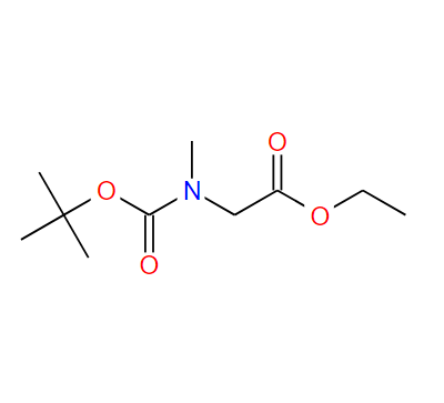 145060-76-0；2-(叔丁氧基羰基(甲基)氨基)乙酸乙酯