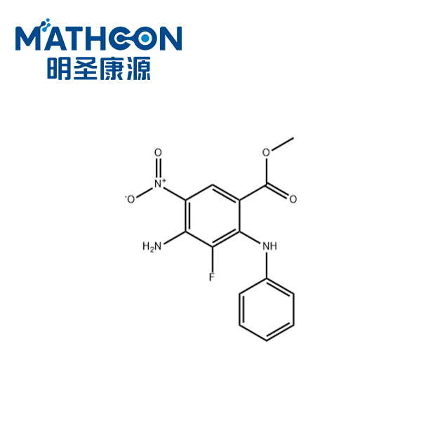 4-氨基-3-氟-5-硝基-2-(苯基氨基)苯甲酸甲酯