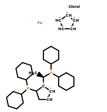 (R)-1-[(R)-2-(二环己基膦基)二茂铁基]乙基二环己基膦