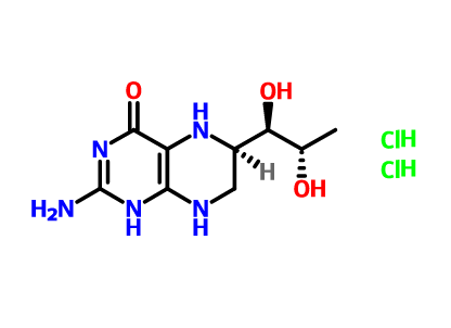 (6R)-5,6,7,8-四氢-L-生物喋呤二盐酸盐