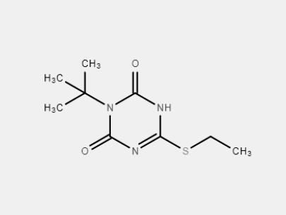 3-叔丁基-6-(乙硫基)-1,3,5-三嗪-2,4(1H,3H)-二酮