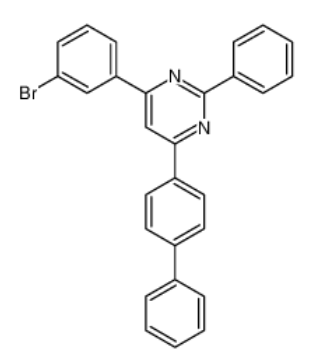 4-(1,1'-联苯-4-基)6-(3-溴苯基)-2-苯基嘧啶