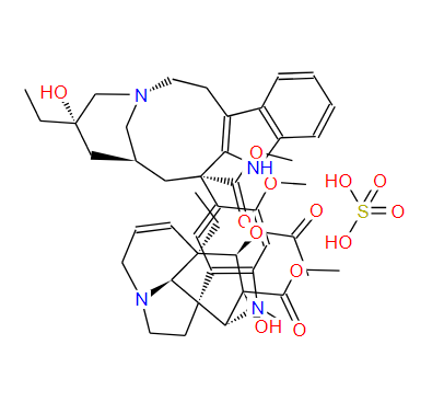 143-67-9；硫酸长春碱