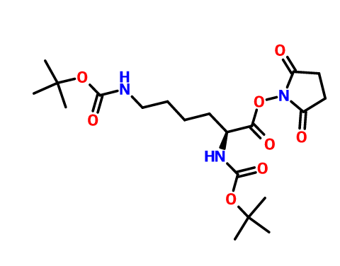 N,N'-二叔丁氧羰基-L-赖氨酸 N-丁二酰亚胺酯