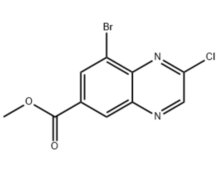 8-溴-2-氯喹喔啉-6-羧酸甲酯