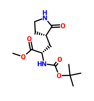 (S)-2-(Boc-氨基)-3-[(S)-2-氧代-3-吡咯烷基]丙酸甲酯