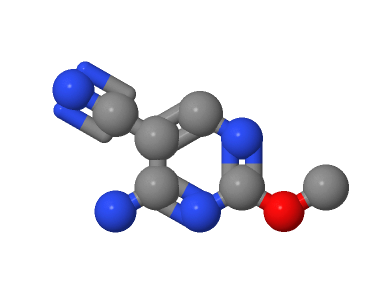 6964-55-2；(6CI,8CI,9CI)-4-氨基-2-甲氧基-5-嘧啶甲腈