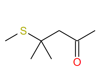 4-甲硫基-4-甲基-2-戊酮；23550-40-5