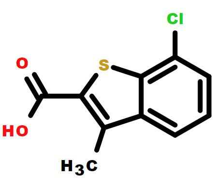 7-氯-3-甲基苯并[b]噻吩-2-羧酸