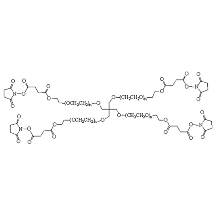 四臂-聚乙二醇-琥珀酰亚胺丁二酸酯