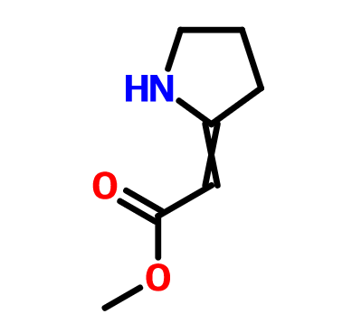 2-(吡咯烷-2-亚基)乙酸甲酯
