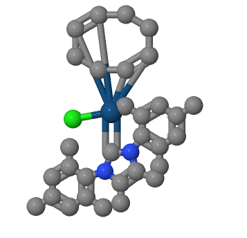 1118917-09-1；氯(1,5-环辛二烯)[4,5-二甲基-1,3-双(2,4,6-