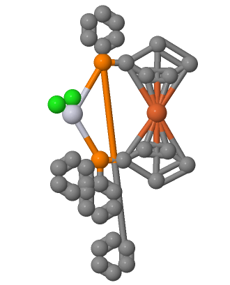 104413-90-3；(1,1'-双(二苯基膦基)二茂铁)二氯铂(II)