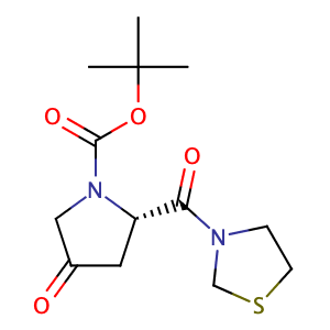 (2S)-4-氧代-2-(3-噻唑烷基羰基)-1-吡咯烷羧酸叔丁酯