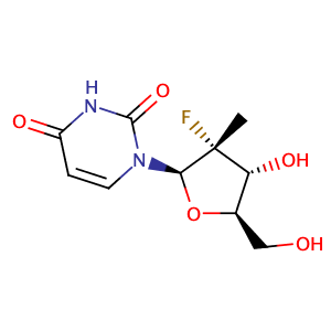 (2'R)-2'-脱氧-2'-氟-2'-甲基脲苷