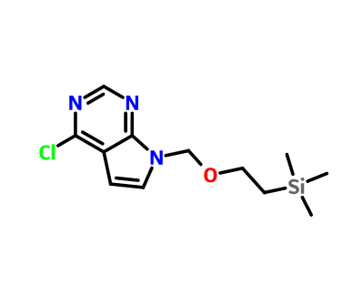 4-氯-7-[[2-(三甲基硅烷基)乙氧基]甲基]-7H-吡咯并[2,3-d]嘧啶