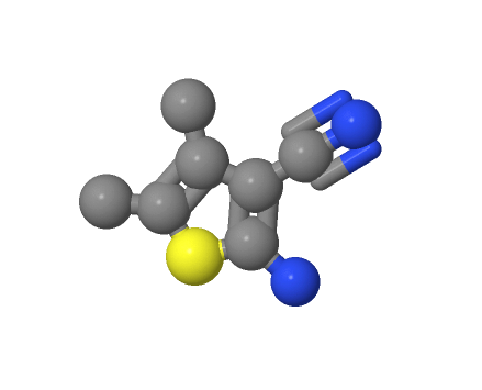 4651-94-9；2-氨基-3-腈基-4,5-二甲基噻吩