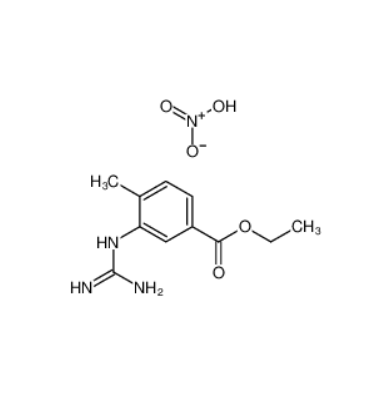 3-[(氨基亚胺甲基)氨基]-4-甲基苯甲酸乙酯硝酸盐